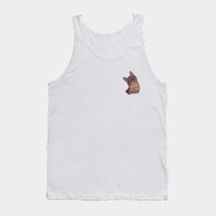 Kitten Tabby Cat Tank Top